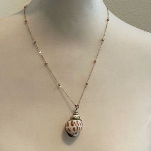 Gold Shell Necklace